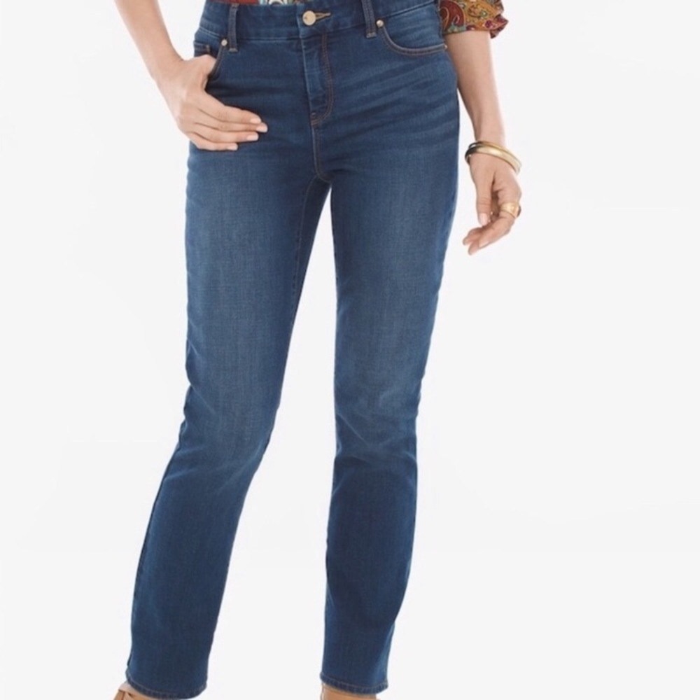 Chico’s Dark Wash So Slimming Jeans